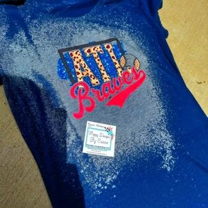 Bleached Braves shirts